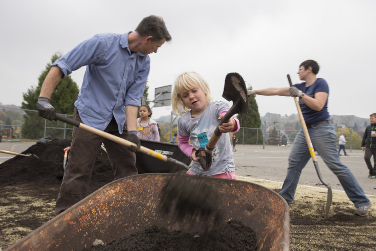 BRINGING NATURE TO THE SCHOOLYARD AT HAWTHORNE ELEMENTARY